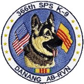 366th SPS K9 Assn. Patch