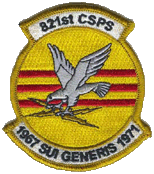 821st COMBAT DEFENSE SQUADRON, Beret Patch, Phan Rang Air Base: 1968; 1969-71
