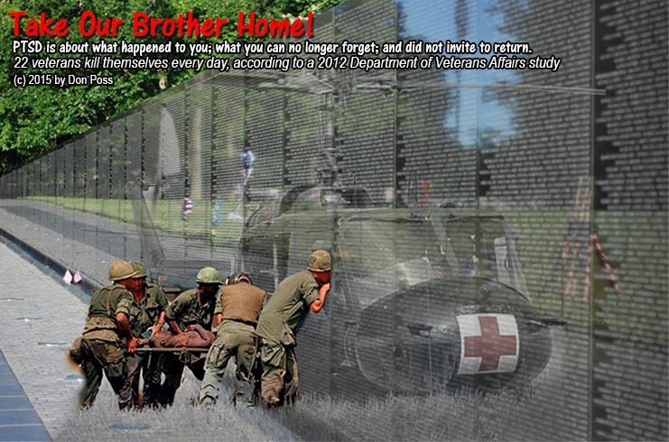 PTSD: Take Our Brother Home.