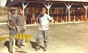 Veterinarians and TSgt. Houston