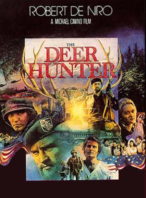 Vietnam War Film Poster: The Deer Hunter. Robert Deniro.