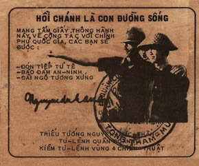 Vietnam War Leaflets: Choi-Hoi.