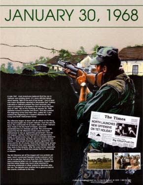 Vietnam War Film Poster: TET 1968.