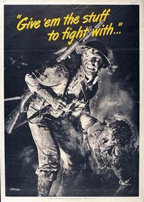 WWII Posters: Give'em the Stuff to Fight With!