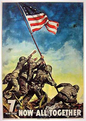 WWII Posters: 7th War Loan: Now All Together!