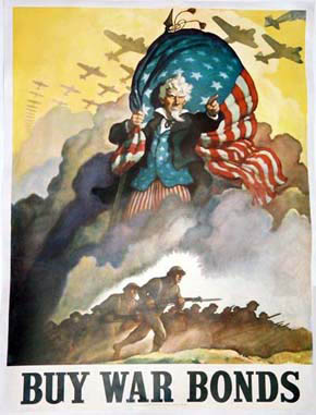 WWII Posters: Uncle Sam - Buy War Bonds!
