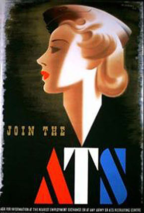 WWII Posters: Join the ATS Auxiliary Territorial Service)
