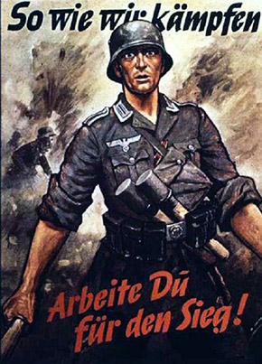 Nazis Critizing SS for His Weakness to Fight