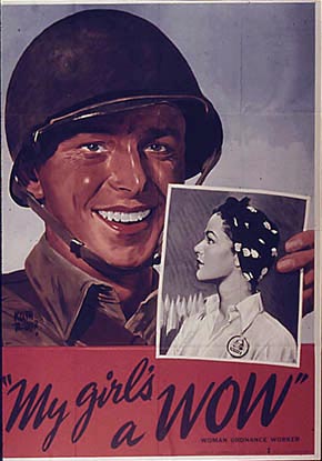 WWII Posters: My Girl's a WOW (Woman Ordance Worker)!