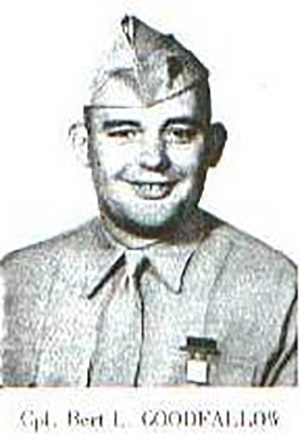 Cpl Bert goodfellow, 1965