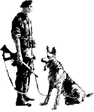 Clark Air Base K-9 Handlers