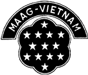 Da Nang Air Base: Crest for the (MAAG) 23rd ABG/AP