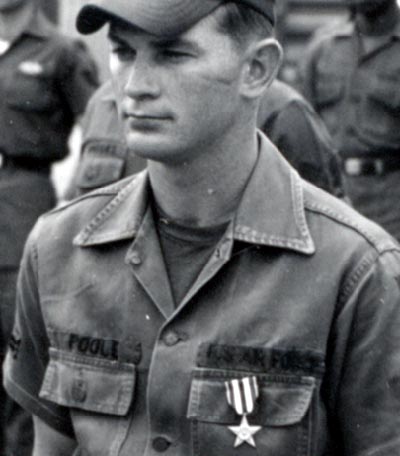 A2C Tommy C. Poole, received the nation's third highest medal, the Silver Star and the Purple Heart medal for his actions taken on Dec 4-5, 1966.