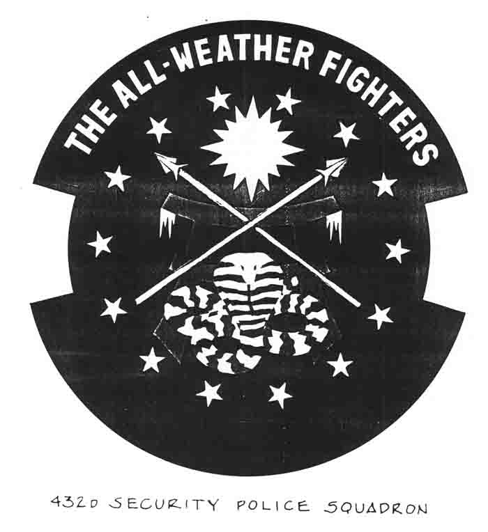 432d Security Police Squadron, Emblem / Crest.