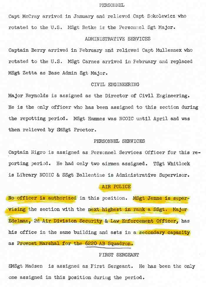 Department of the Air Force, Microfilm Reference: 34th ABS; 6220th ABS.