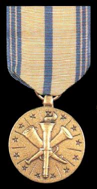 Six 6 inches of ribbon material for Armed Forces Reserve Achievement medal 