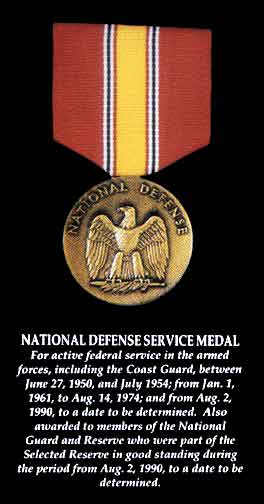 National Defense Service Medal