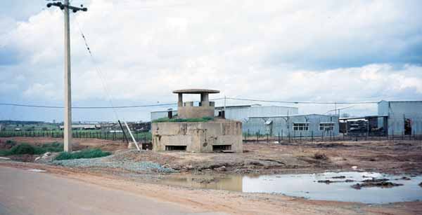 14. Biên Hòa AB, French Bunker-1 is a shot of the bunker across from the Red Horse cantonement area on the Southeast side of the base. We used it for late night hootenannies of beer, cigarettes and guitars. It was located between our barracks and the III corps Special Forces HQ.Photo by: Bob Vitray, LM 590, BH, 3rd SPS, 1967-1969.