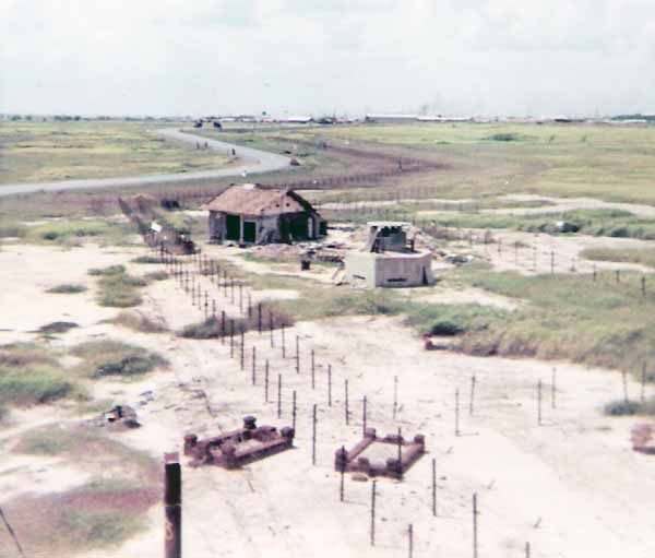 20. Biên Hòa Air Base: A1C David Worthen, tower view from PV QC post. 1972-1973. Photo by: David Worthen, BH, 3rd SPS; KRT, 388th SPS. 1969-70; 1972-73.