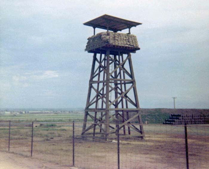 3. Biên Hòa AB, Ammo Dump Tower. Photo by: Ernest Govea. 1968-1969.