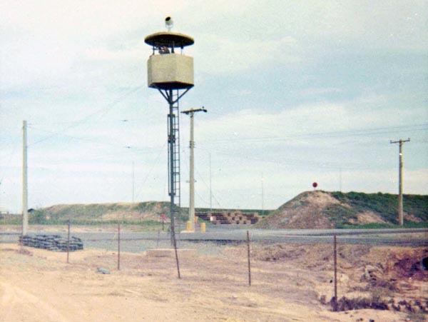 2a. Biên Hòa AB, Ammo Dump Tower. Photo by: Ernest Govea. 1968-1969.