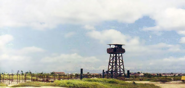 3. Biên Hòa AB, Ammo Dump Tower. Photo by: Ernest Govea. 1968-1969.