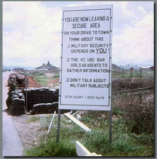 Ban Me Thuot Gate Sign Warning