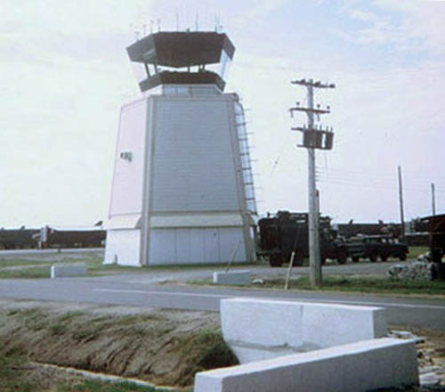 3. Ban Mê Thuột, Coryell Air Field. PR Control Tower. 1968. Photo by: Barry A. McClean, LM 69, TK, 355th SPS; BMT, PR, TUY, 822nd CSPS. 1967-1969.