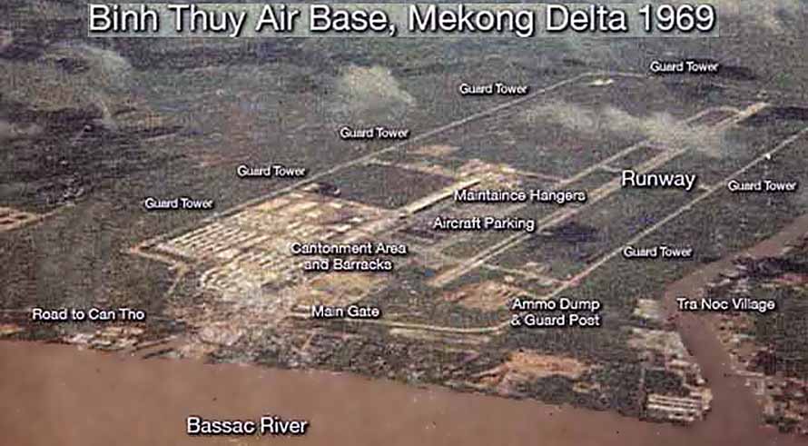 Bien Thuy Air Base, Perimeter, and Mekong Delta. MSgt Summerfield, 1969: 02