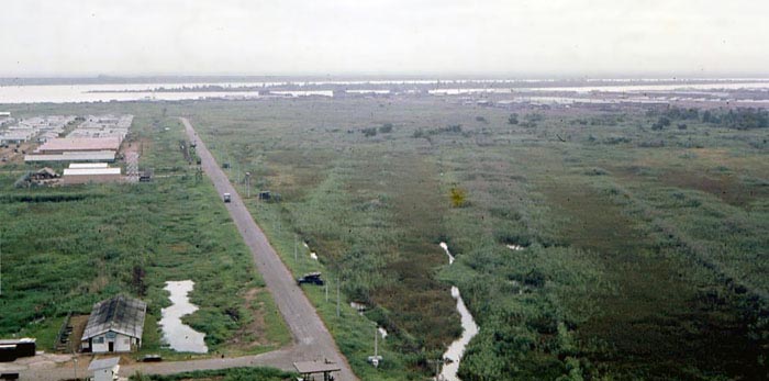 Bien Thuy Air Base, Mekong Delta-3 tower and perimeter bunker. MSgt Summerfield: 14 