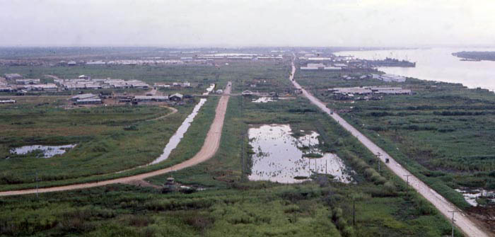 Bien Thuy Air Base, North perimeter. MSgt Summerfield, 1968: 21