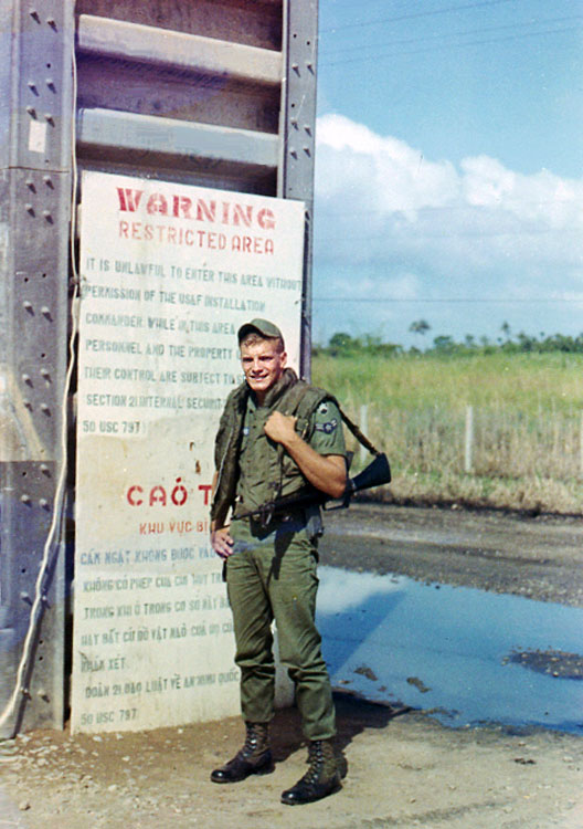 6. Guard at ammo area.