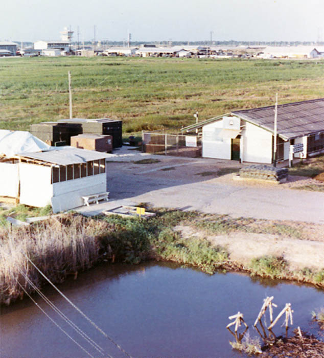 23) Hutch, Tower view of K-9 Kennels. Bình Thủy AB in background.