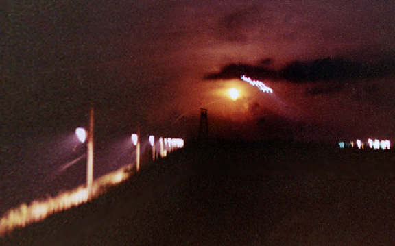 64) Bình Thủy Air Base Perimeter: This is the actual <em>night-photo</em> of  composite #64 above.
