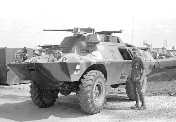 17) V-110 with .50 cal and M60.