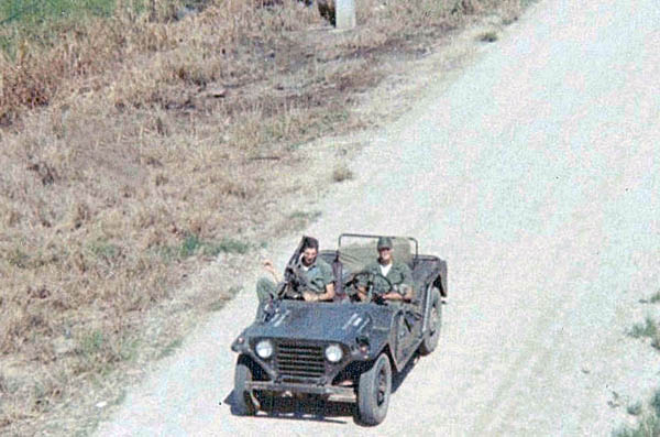 21) Joe Ross and Hutch on the perimeter of Bình Thủy.