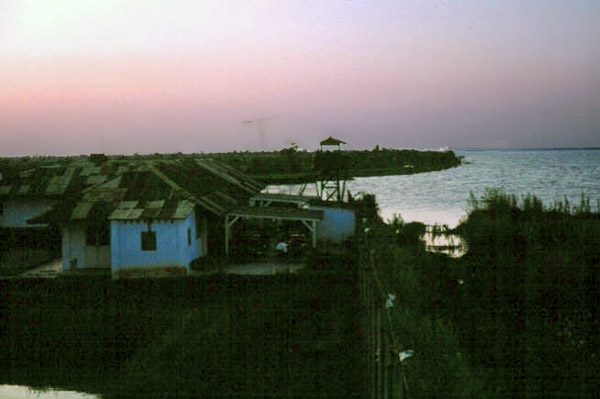 021: Bình Thủy AB, Tower (photo center). Photo by: Dr. Mel Hecker, 1968 