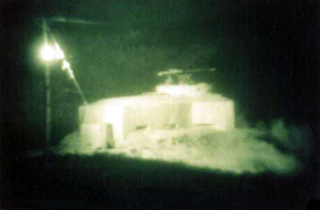 8. Bình Thủy Air Base: Bunker with .50 cal. (Starlite scope). 1967-1968. Photo by: Anthony Ralston, LM 31, BT, 632nd SPS, 1967-1968.