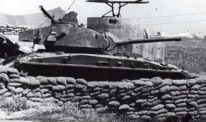 7. Bình Thủy AB, SPS bunker. Tank. 1970-1971. 
