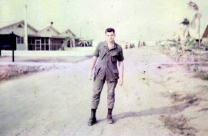 20. Coming back from chow at our new chow hall 1968.