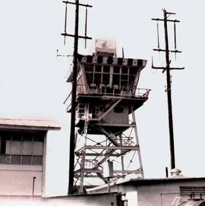 7. Bình Thủy Air Base: Control Tower. 1968-1969. Photo by: Terry Sasek, BT, 632nd CSG (Fire-Truck Repairman), 632nd SPS (AUG), 1968-1969.