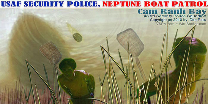 Vietnam Base CAM RANH BAY Air Force Base