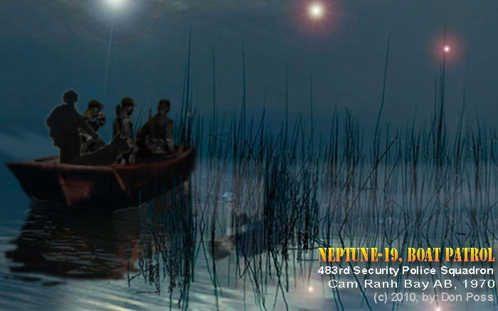 Vietnam Base CAM RANH BAY Air Force Base