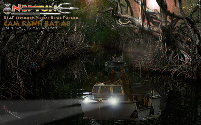 Vietnam Base CAM RANH BAY Air Force Base