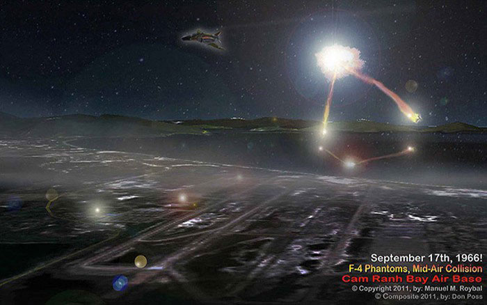 Vietnam Base CAM RANH BAY Air Force Base