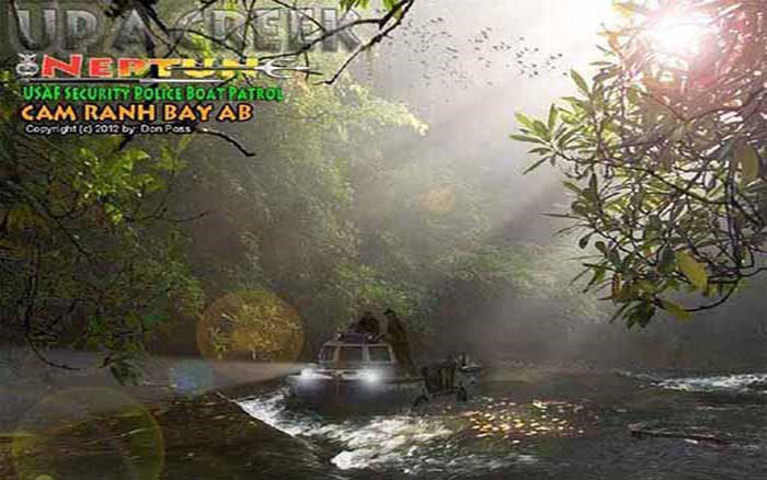 Vietnam Base CAM RANH BAY Air Force Base