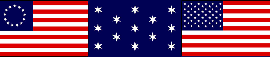 Vietnam US Flags