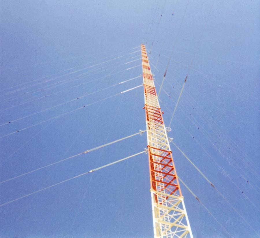Camp Carroll, 60 foot tall USAF  Radar/Transmitter Radio Tower.