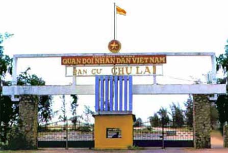 Chu Lai AB Gate.