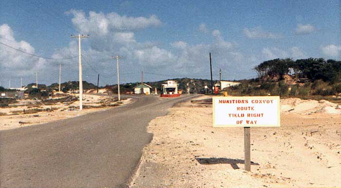 1. Cam Ranh Bay AB, Gate. Photographer: Ken Hopkins, 412th Munitions Maintenance Squadron. 1967-1968.